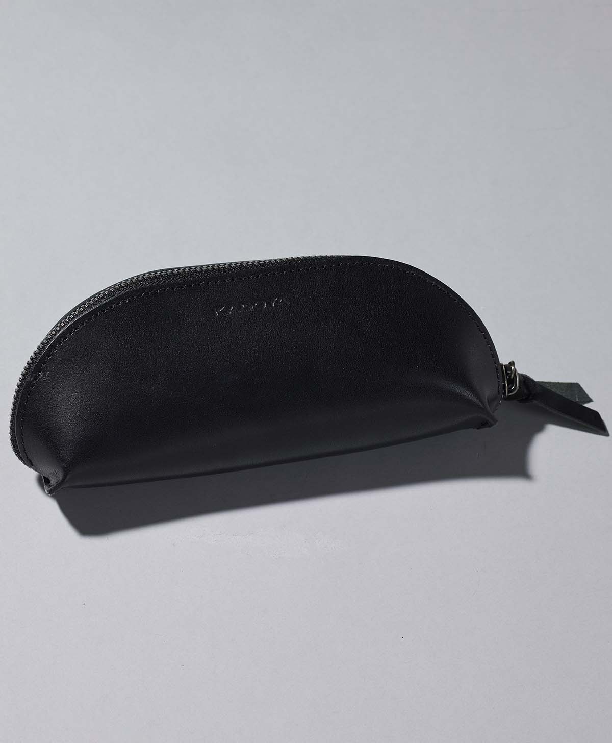 シンプル サドルペンケース / ブラック 文具入れ / ブラック