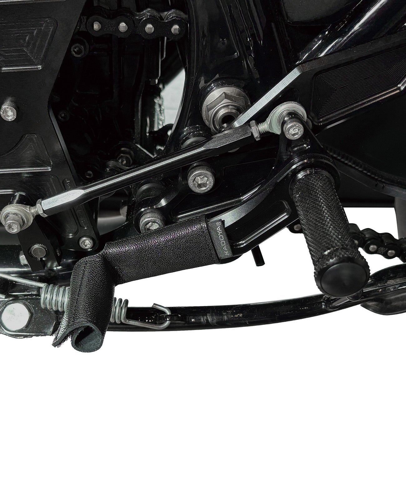 シフトペダルカバー バイク用 ゴム製 耐久性 滑り止め 簡単取付 ブラック